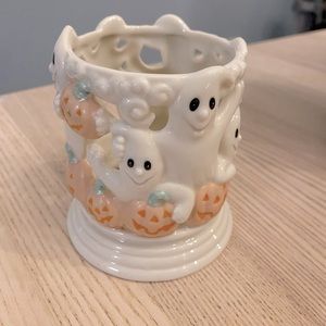 Lenox Ghost and Pumpkin Votive #holiday #halloween #lenox